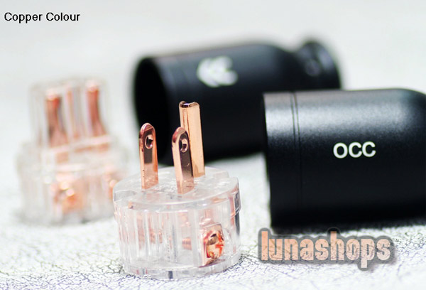 Copper Colour CC US Single crystal copper -126 Degree Freeze Power Plug kits