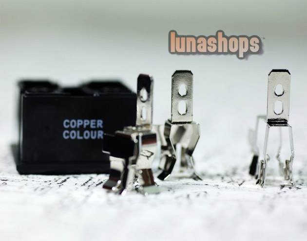 Copper Colour CC Phosphor bronze rhodium plated frozen universal power socket
