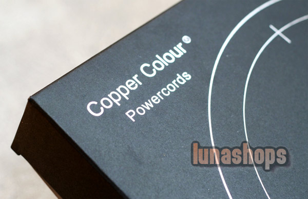 1m CopperColour CC Penny IV Power 3.49 99.998% OCC Copper Cable +EX-126 HIFI
