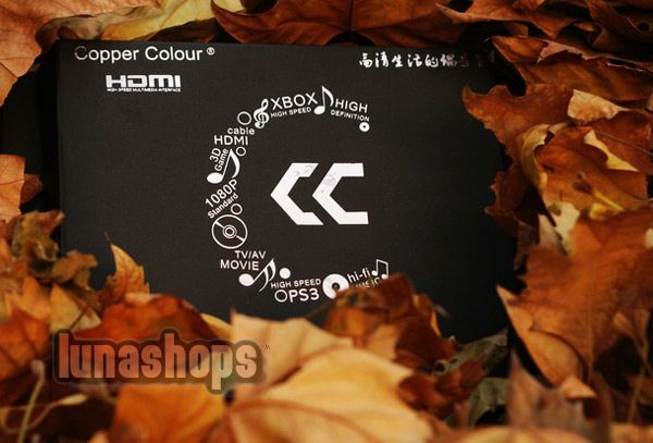 Copper Colour CC Black Lable 1.4SE HDMI 1.4 version Male to Male Cable 1m