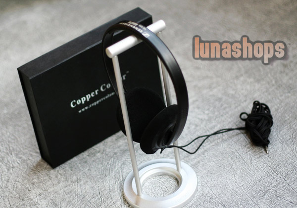 Copper Colour CC Single-1 aluminum alloy vertical style earphone rack 