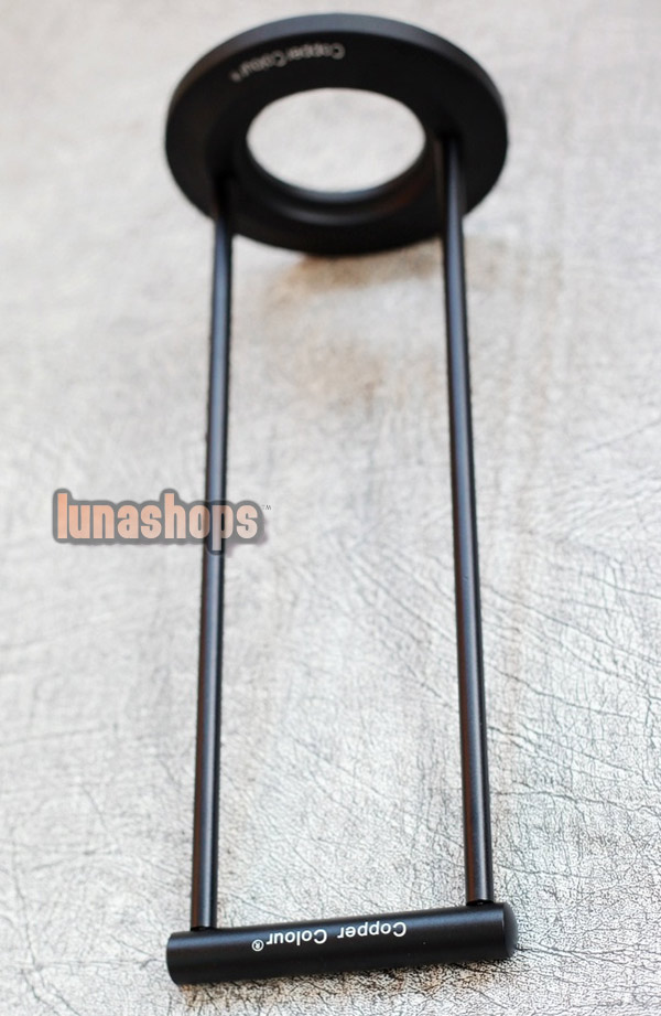 Copper Colour CC Single-1 aluminum alloy vertical style earphone rack 