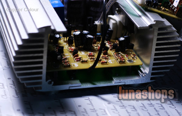 Copper Colour CC Messent Amplifier AMP II 50W*50W Output 220v AC input