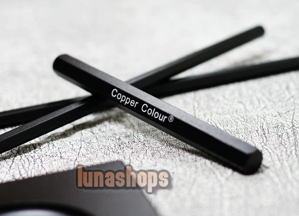 Copper Colour CC Single-2 aluminum alloy vertical style earphone rack 