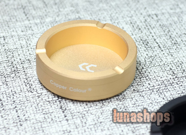 Copper Colour CC artist Seires ashtray circular Shape