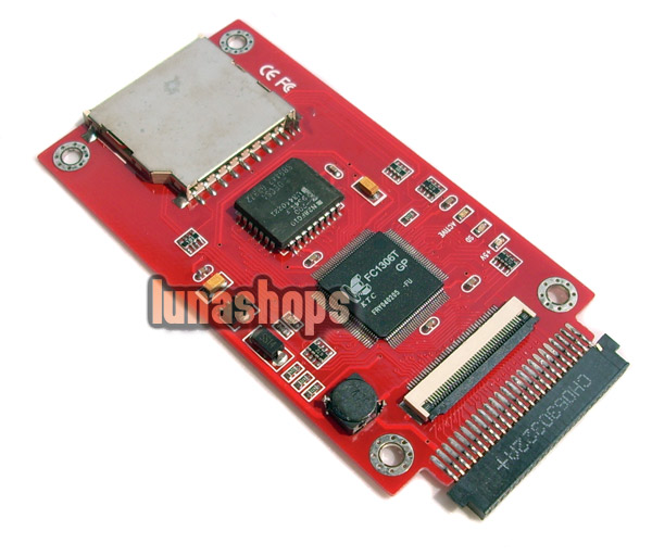 SD SDHC MMC Card To ZIF CE IDE 1.8" Converter Adapter
