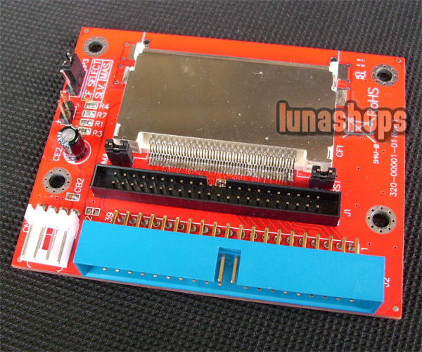 CF Card To 40 44 Pin 2.5" 3.5" IDE SSD HDD Male Adapter full function