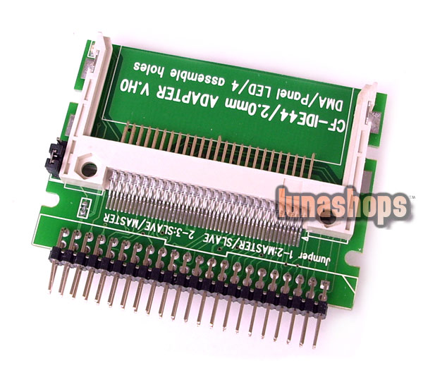 CF to 44 Pin IDE Laptop Hard Drive Adapter Card Converter