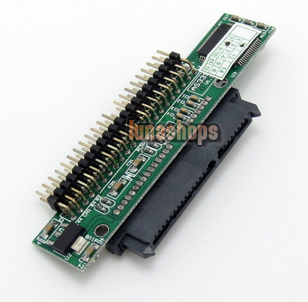 2.5" IDE HDD 44-Pin Female To SATA 7+15-Pin Male Adapter Converter Card – For Old Hard Drives