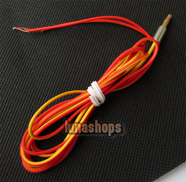 Universal Neutral Red Yellow Repair updated Cable for earphone Headset etc.