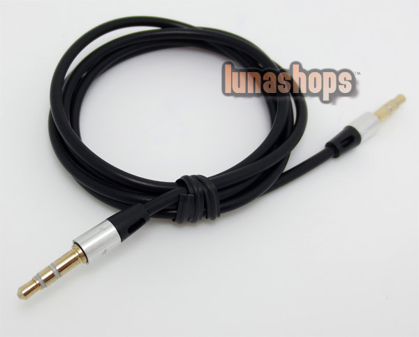 9 Color for choosing 3.5mm male to Male Audio Cable 100cm long Metal Version JD5