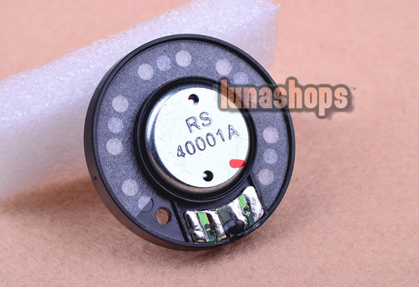 1 Pair Dia 40mm Repair Parts Speaker Unit For Earphone headset Headphone