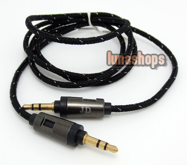 3 Color for choosing 3.5mm male to Male Audio Cable 100cm long Monster Net Version JD14