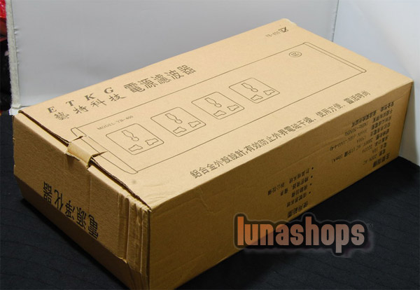 ETKG YB-400A Power Adpater Filter For Hifi Speaker 4 slots 