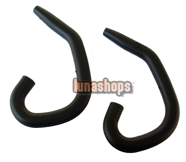 Black Universal Earhook Ear Earphone Clip For Shure ue900 sony xba-40 xba-30 w4r se535 etc.