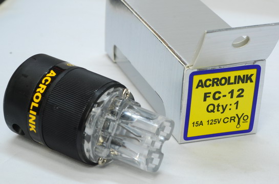Acrolink refrigeration Series FC-12 Speaker Cable Power Plug Adapter Female