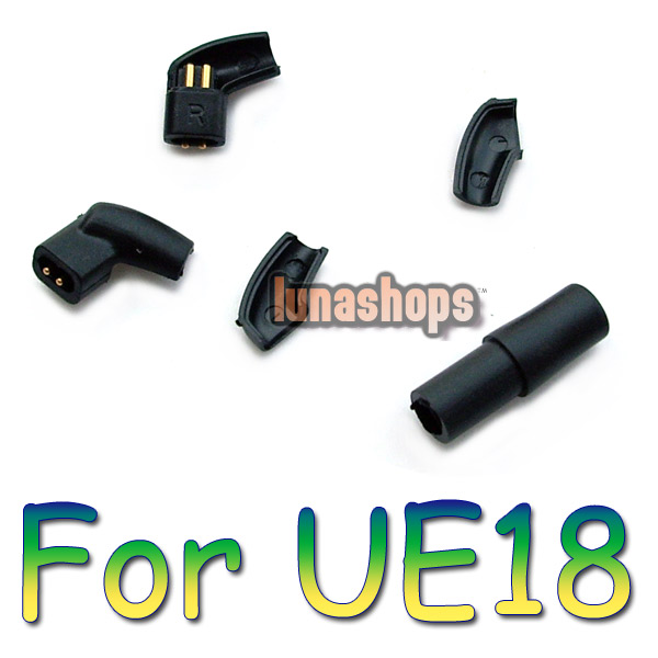 L Shape Ultimate UE UE18 Earphone Pins Plug For DIY Cable