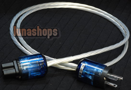 Custom Handmade Acrolink Silver Plated Power cable For Tube amplifier CD Player AK-bs34