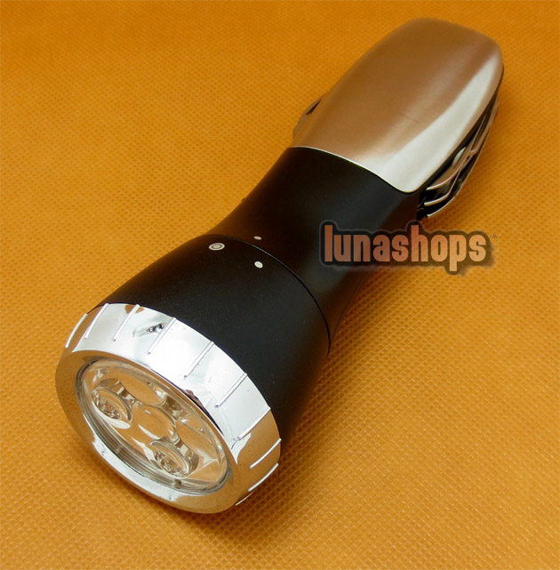 4 Bulb LED Flashlight Multi 8 in 1 Tool Pocket Knife Screwdriver Opener File Scissors