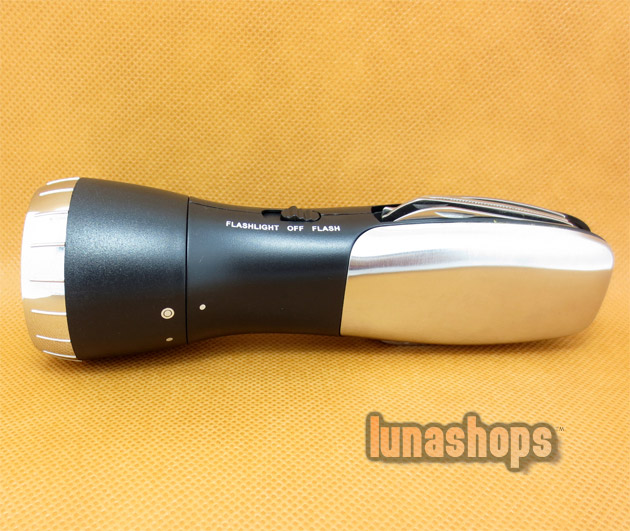 4 Bulb LED Flashlight Multi 8 in 1 Tool Pocket Knife Screwdriver Opener File Scissors