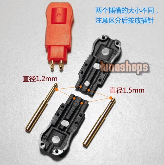 Korea Mould Series-For Sennheiser HD600,HD650,HD25,HD580 Headphone Earphone DIY Pin 