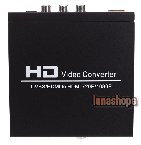 AV+HDMI to HDMI Coaxial HDV-8A Box for PS2 PS3 PSP WII XBOX360