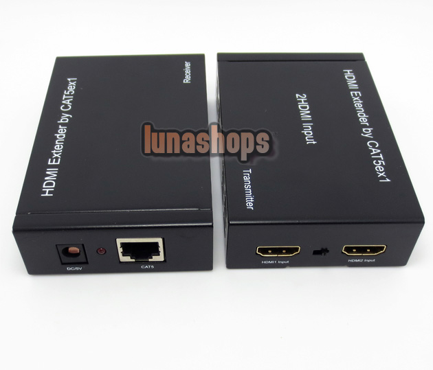 HDMI to over ONE single Cat5e/Cat6e extender 1080P FULL HD 50M+ (HDV-HE50)