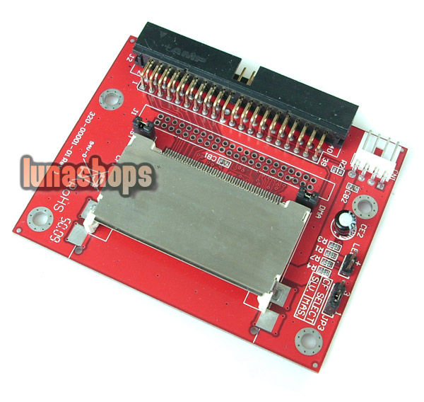 CF Card To 40 44 Pin 2.5" 3.5" IDE SSD HDD Male Adapter