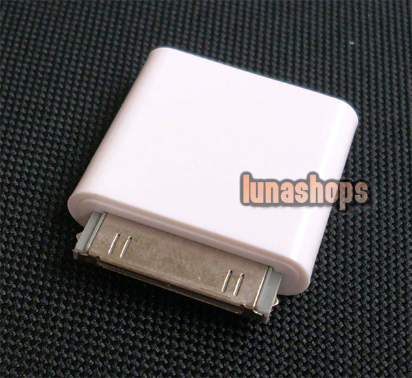 iPad Male To Micro + Mini USB Female 30 Pin Adapter Connector For Apple iPhone iPod Touch 