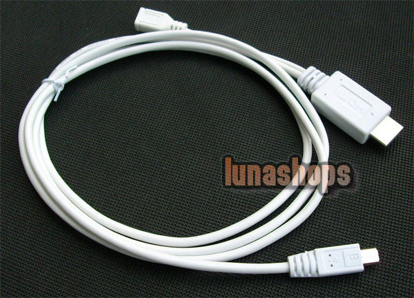 Samsung Galaxy S3 i9300 MHL Micro USB HDMI Male cable