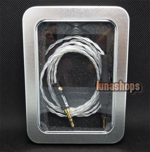 Silver Plated Headset Earphone OFC upgrade cable For AKG K450 K480 Q460 replace