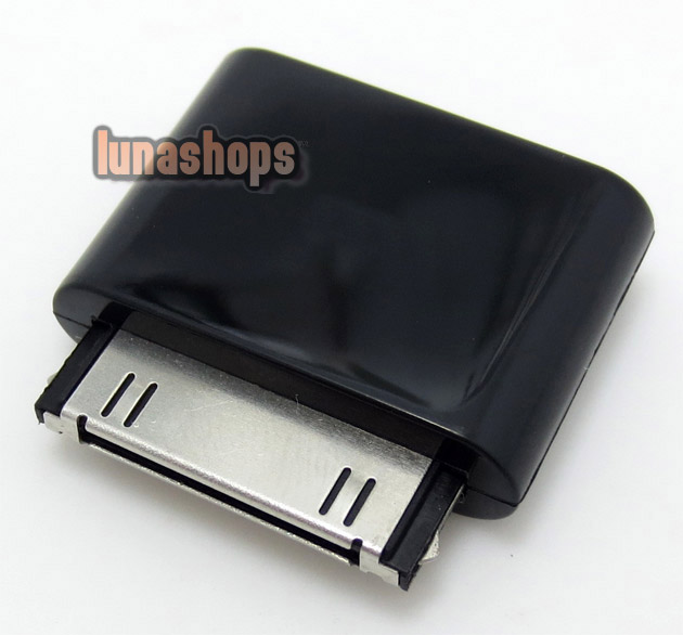 LO line out dock Adapter with 3.5mm Female Port stereo jack for iphone ipod 4s