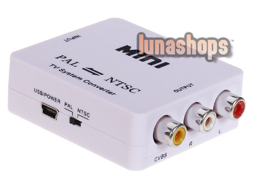 HDV-M616 MINI Version TV System Converter Pal To NTSC or NTSC to PAL Adapter Box