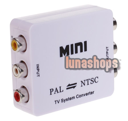 HDV-M616 MINI Version TV System Converter Pal To NTSC or NTSC to PAL Adapter Box