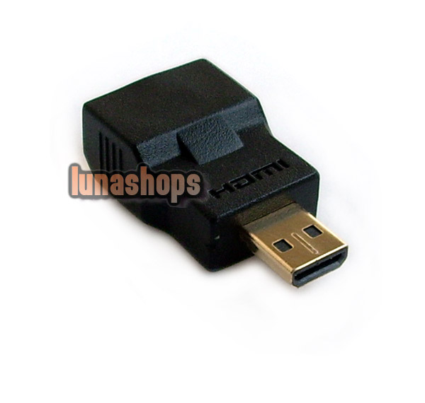 Micro HDMI Male to Mini HDMI Female Adapter For Motorola MB810 Droid X EVO 4G