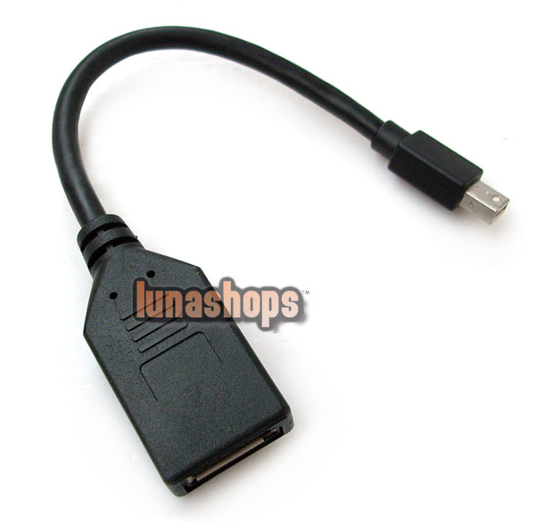 Mini Displayport DP Male to DP Female Cable Adapter Convertor