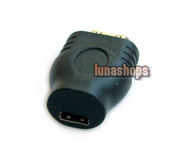 Mini HDMI Male To Micro HDMI Female Adapter Converter For Mobile Or Phone Cable
