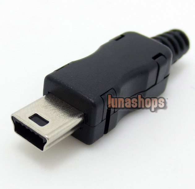 1pcs Mini USB USB-2.0B Soldering Adapter Plug For Diy Custom Handmade LGZ-A05