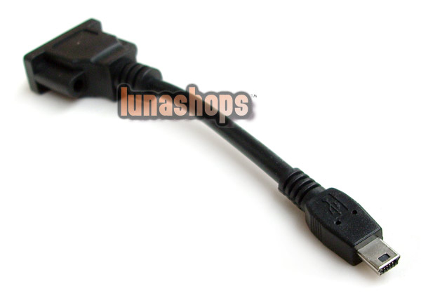 Mini USB 3.0 10pis Male Port To VGA Female 15 pins Adapter Cable