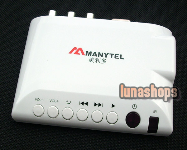 Manytel MP001-RM BoxchipF16 2.5" SATA HD 1080P HDD Media Player with SD/USB/VGA/AV Portable