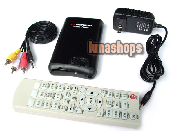 Manytel MP2506i 2.5" SATA HD 1080P HDD Media Player with SD/USB/HDMI/COAX/AV Portable