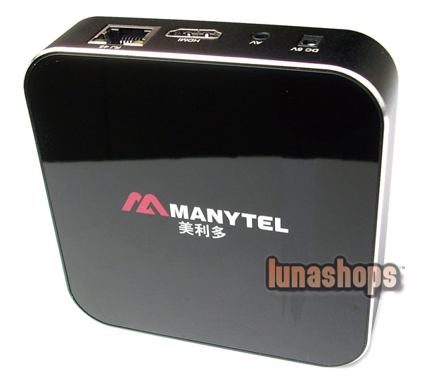 Manytel X16T 1080P Full HD HDMI Google Android 2.34 WIFI RJ45 TV Set Top Box Media Player 