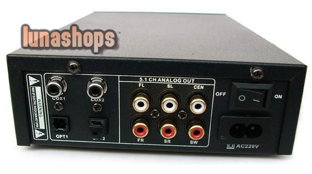 Hifi MOCHA MT-20 MT 20 5.1 CH Digital Audio Sound Decoder