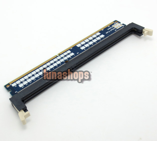 DDR3 Desktop memory card male To female Extend Protection Adapter
