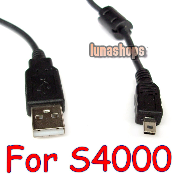 USB PC Data Charger Cable/Cord For Nikon Coolpix S 4000 S4000 S8000