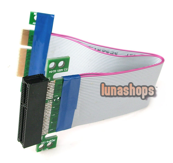 PCI-E Express 4X Riser Card Extender Extension Male To Female Cable