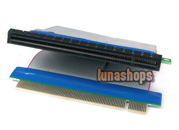 PCI-E PCIE to PCI-Express 16x Slot Riser Card Extender Expansion Cable For 1U/2U