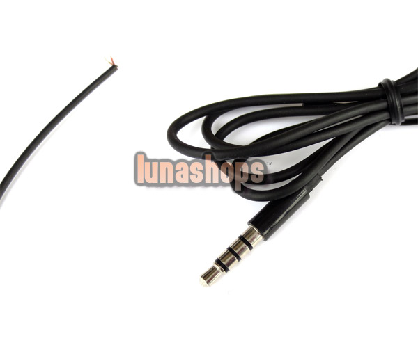 Repair updated Cable with Micropphone Volume for iPhone 5G iPod iTouchDiy earphone Headset etc.