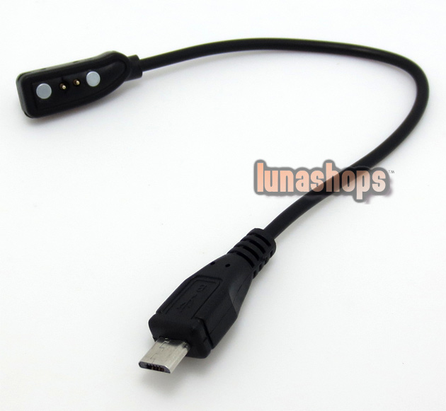 Micro USB Male Charge Cable Charger Adapter for Pebble Smart Watch Wristwatch