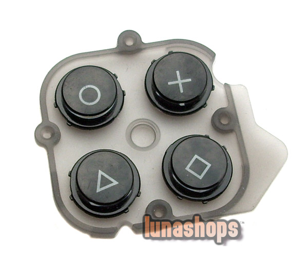 Right ABXY Button Conductive rubber pad PSP GO